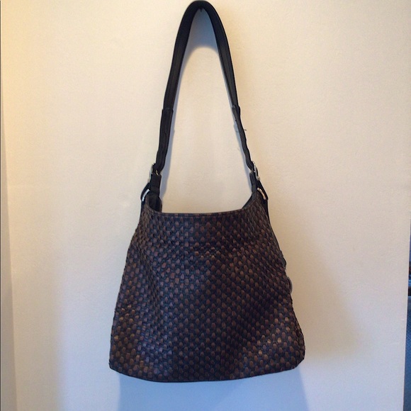 Alain De France genuine leather shoulder bag - Picture 3 of 10